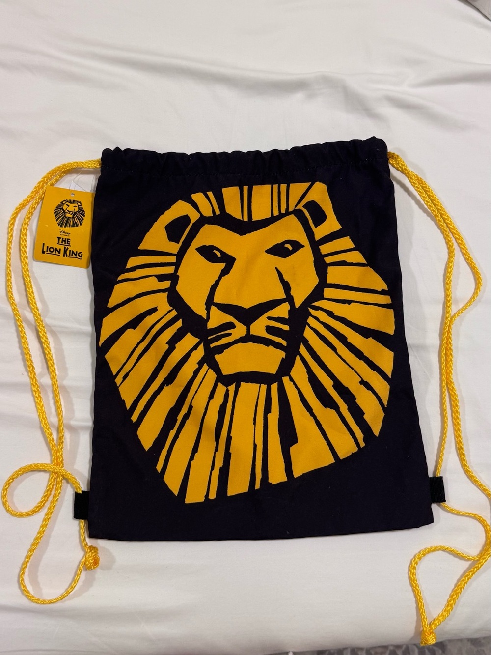The Lion King - Black Drawstring Backpack